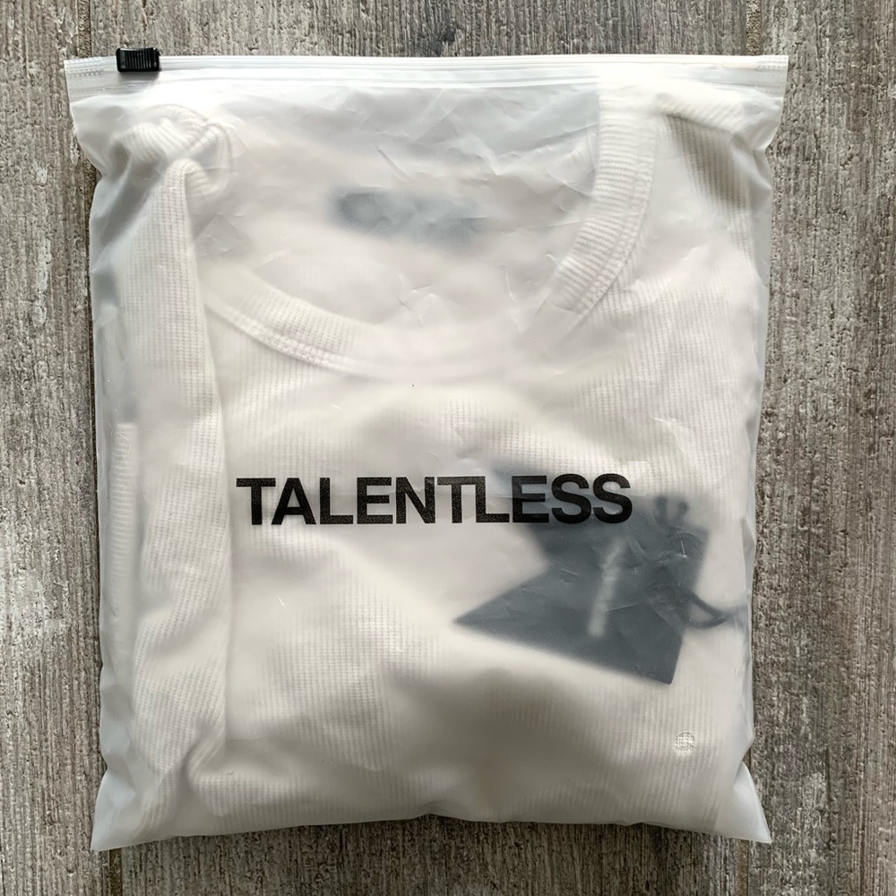 🔥🔥TALENTLESS - RIB SCOOP NECK LONG SLEEVE TOP🔥🔥 - Picture 6 of 6